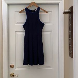 Blue dress